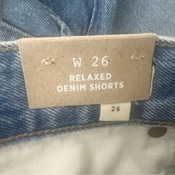 NWT Madewell Relaxed Denim Shorts - Picture 5 of 6